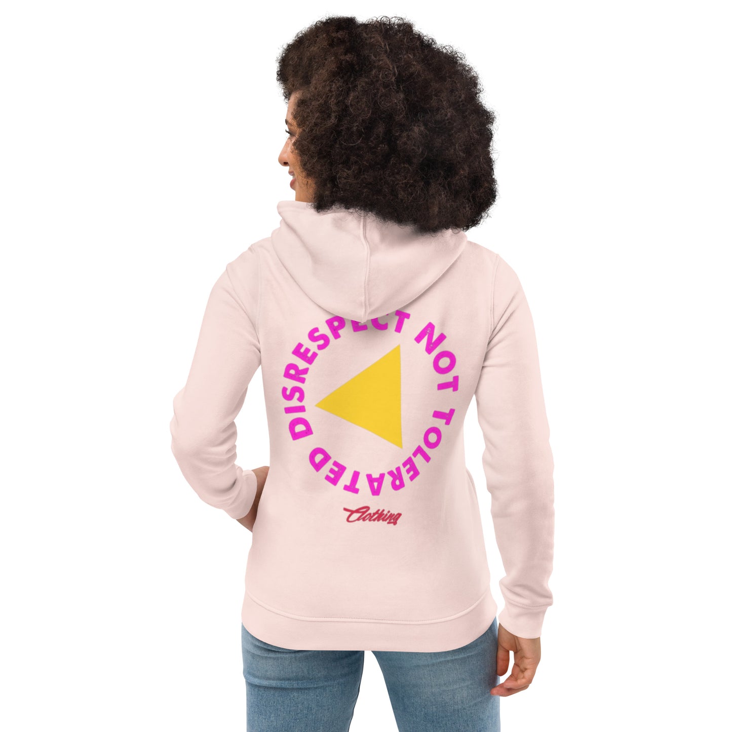 DDT Women's eco fitted hoodie