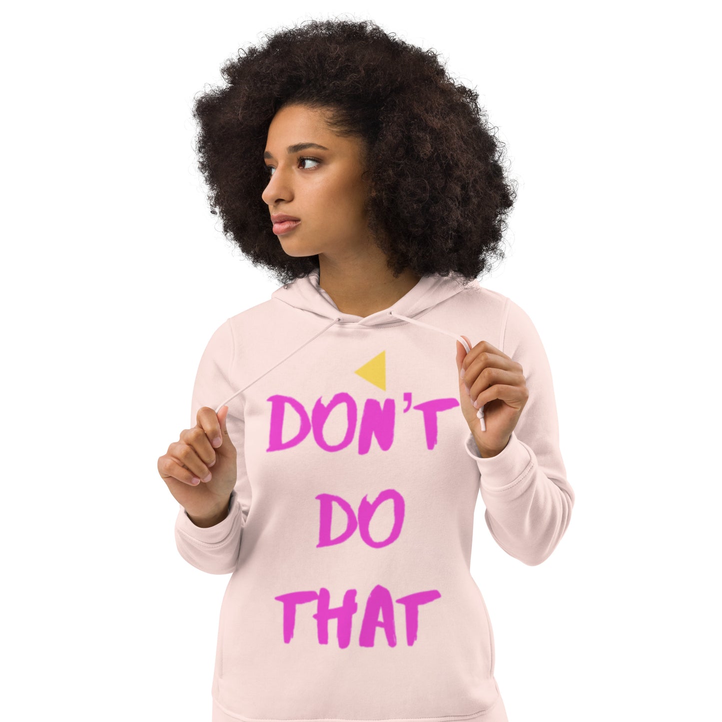 DDT Women's eco fitted hoodie