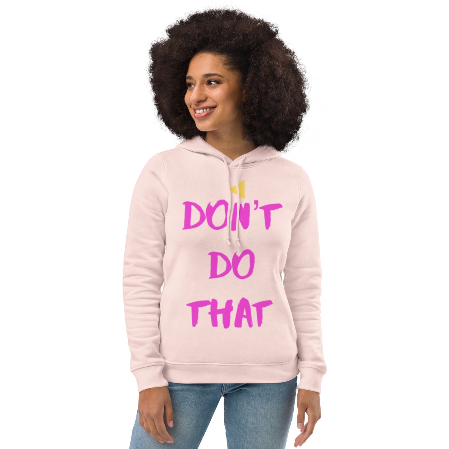 DDT Women's eco fitted hoodie