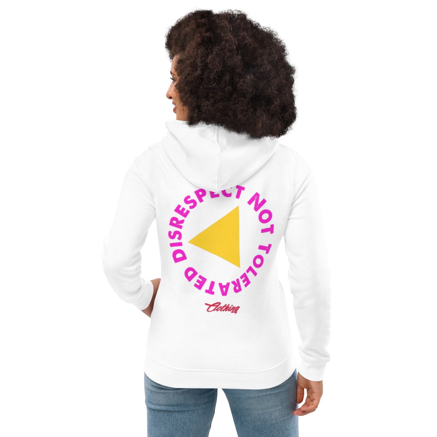 DDT Women's eco fitted hoodie